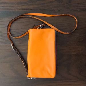 Danier Leather Multi colour crossbody purse